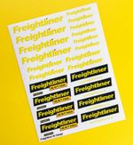FREIGHTLINER Heavy Haul High Detail stickers decals Model Railway OO Gauge