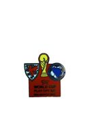 WALES v BOSNIA WORLD CUP PLAY OFF PIN BADGE FREE UK POST