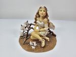 White Winter Jasmine Faerie Christine Haworth Leonardo Crisalis Collection Fairy