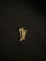 Irish Harp Charm Gold 9ct 1.3 Grams