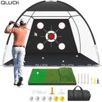 3x2M Golf Practice Net Hitting Training Driving Chipping Impact Screen Outdoor