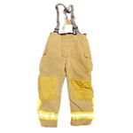 Fire Fighter Trousers Brown Leggings Brigade Uniform Emergency Service Grade B
