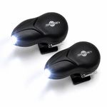 ToolFreak Clip On LED Lights for Glasses, Safety Glasses, Helmets, Eyewear 