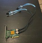 HighPoint RocketRAID 2720 8-Port 6Gb/s SAS SATA RAID Controller Card - Tested
