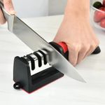 4 StageS Knife Sharpening Kitchen Blade Tool Sharp Professional Knife Sharpener