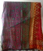 Indian Handmade Quilt Vintage Kantha Bedspread Throw Cotton Blanket Gudari Ralli