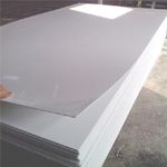 White PVC Hygienic Wall Cladding 2440 x 1220 Sheet 8ft x 4ft Panel Hotel Food mm