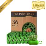 540 Dog Poop Bags Rolls Poo Waste Biodegradable Doggy Large Strong Thick Pet Eco