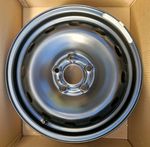 16"RENAULT TRAFIC MK3 (2014-25), VIVARO(2014-19) GENUINE BLACK  STEEL WHEEL