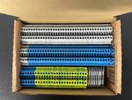 Schneider NSYTRV22 Terminal Blocks | Mixed Pack 100 | DIN Rail | NEW