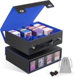 Magic Trading Leather 4000+Cards Deck Box Card Storage Box For TCG MTG Yugioh UK