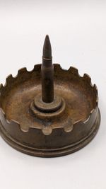 WW-l Trench Art 1917 Brass 18 Pounder Casing Ashtray