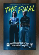 Brighton & Hove Albion v Manchester City Man City 2026 Women's FA Cup Final