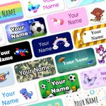 Personalised Iron on Clothes Labels Name labels lots of designs to choose from