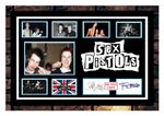 (463) sid vicious & johnny rotten sex pistols  signed unframed/framed photograph