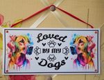 Rhodesian Ridgeback Dog Sign Hang Plaque Choice of General or Special Occasion