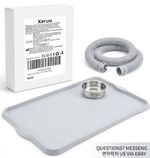 Silicone Pet Food Mat Waterproof Non Slip Dog Cat Feeding Placemat Tray Bowl NEW