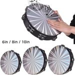 6/8/10 Inch Radiant Tambourine Handbell Tambourine Handbell  Gift