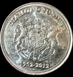 United Kingdom Queen Elizabeth II Diamond Jubilee Coin 2012