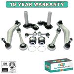 REAR SUSPENSION WISHBONE TRACK CONTROL ARMS LINKS KIT FOR BMW 5 SERIES E60 E61