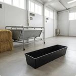 Thickened Plastic Feeding Trough Wide Rim Plastic Feed Trough Large Capacity