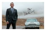 Daniel Craig James Bond Signed A4 Photo Print Autograph 007