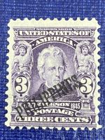 US Philippines Stamp, SC# 228, Bright Violet, Andrew Jackson, Mint LHOG.