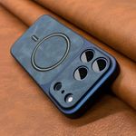 Luxury Matte Leather Magnetic Case For iPhone 17 16 15 14 13 Pro Max Cover