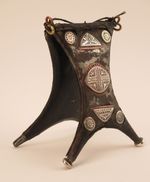 African ethnographic antique. Tuareg Double Tcherot