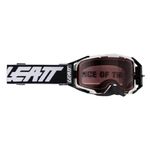 Leatt 2025 Motocross Goggles Velocity 6.5 Cryztal White - Rose Lens MX Quad ATV