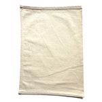 1 WHITE STRONG Heavy Duty Deposit Coin Cash Bag For Money Bank CLOTH Cotton Bag