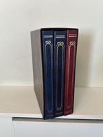 Vintage Set of 3 Photo Flip Photograph Album Library For Photo With Case