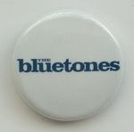 THE BLUETONES BUTTON BADGE Expecting to Fly Slight Return Indie Rock Britpop