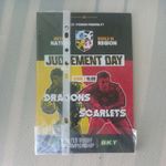 JUDGEMENT DAY 2023 ..RUGBY PROGRAMME - DRAGONS v SCARLETS / OSPREYS v CARDIFF 