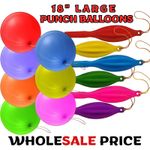 18" Large Punch Balloons 10-100 Pack Kids Party Favors Fun Toy Thick Latex Balls