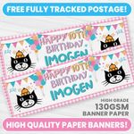 PERSONALISED JELLYCAT BANNER ANY NAME JELLY CAT PARTY PHOTO BANNERS