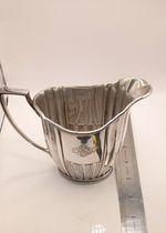 ANTIQUE VICTORIAN SILVER PLATED CREAM JUG DANIEL & ARCHER  CIRCA 1900