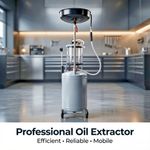 80L Portable Waste Oil Drainer Tank Garage Workshop Drain Collector New