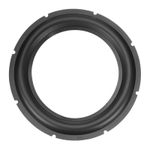 Black 12 Inch Rubber Notch Speaker Edge Surround Big Ring
