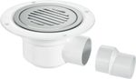 McAlpine TSG50SS-SL-NSC 50mm Trapped Gully 2" Horiz Outlet and 2" x 1.5" Reducer