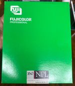 6 Sheets Fujifilm Pro 160 NPL 8x10 Sheet Film - Tungsten Balanced -  Frozen