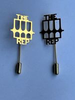 Birmingham Rep Theatre Decorative Lapel Pins in Gold