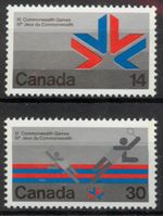 Canada 1978 Commonwealth Games 1st series set SG 908-909 MNH mint