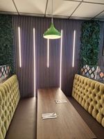 6 Pcs LED Acoustic Wall Panel LED lighting 2x60 2x90 2x150cm | Plug & Activate