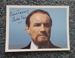 DOCTOR WHO ANTHONY AINLEY signed The Master Planet of Fire Postcard Picture