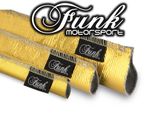 Gold Heat Sleeving sewn 30mm (Dia.) X 1.0m Length by Funk Motorsport