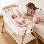 Next to Me Crib 3 in 1 Baby Beside Crib for Babies from Birth to 9kg Portable