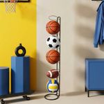 Storage Rack Holder Organizer Football Basketball Ball  Volleyball Basket Stand