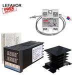 REX-C100 Digital PID Temperature Controller Thermostat SSR Output Max.40A SSR Re