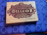 Willem II Diplomat Vintage Wooden Cigar Box Excellent Condition. 13.5 x 10 x 2.4